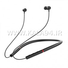 هندزفری شارژی بلوتوثی HISKA FX-393 دورگردنی / بلوتوث نسخه 5 / باطری 160 میلی آمپر / مدت زمان پخش و مکالمه 15 ساعت / آماده بکار 1800 ساعت / برد 12 متر / زمان نیاز برای شارژ 1.1 ساعت / کیفیت عالی / گارانتی 1403.03